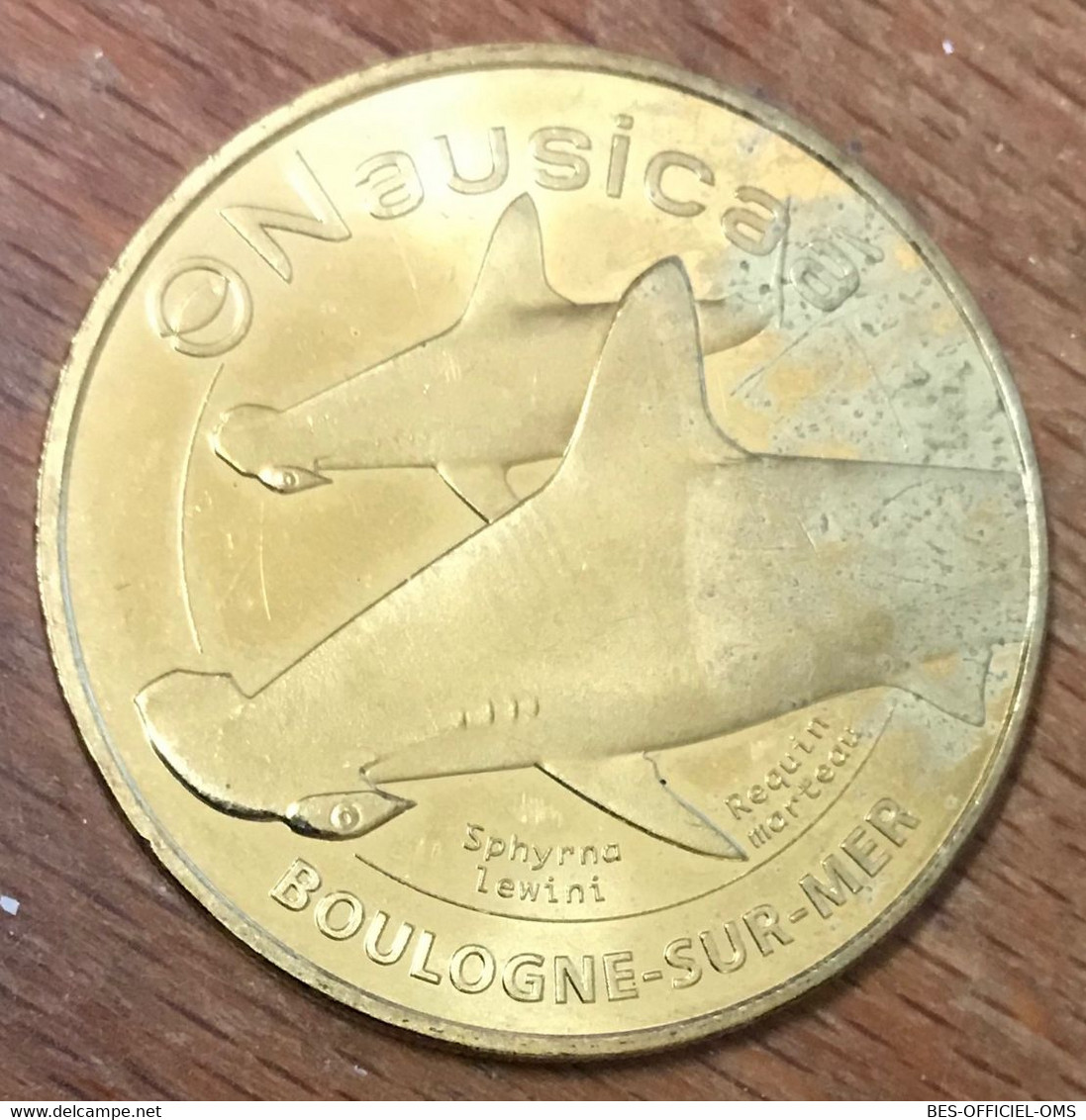 62 BOULOGNE SUR MER REQUIN MARTEAU NAUSICAÀ MDP 2018 MÉDAILLE MONNAIE DE PARIS JETON TOURISTIQUE TOKENS MEDALS COINS - 2018