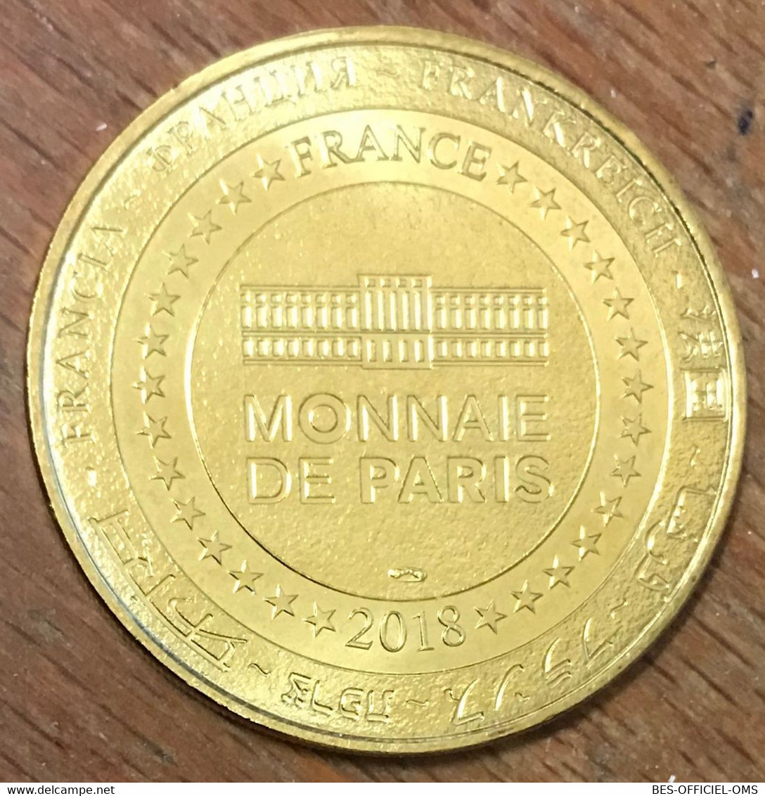 62 BOULOGNE SUR MER REQUIN MARTEAU NAUSICAÀ MDP 2018 MÉDAILLE MONNAIE DE PARIS JETON TOURISTIQUE TOKENS MEDALS COINS - 2018