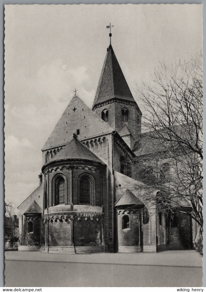 Königslutter Am Elm - S/w Stiftskirche 3   Ostteil Mit Dem Jagdfries - Koenigslutter