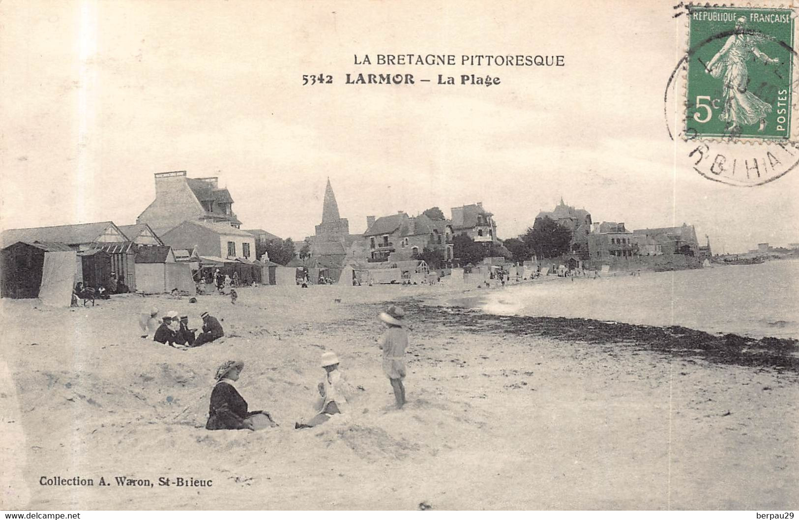 LARMOR PLAGE - La Plage Animée (edts WARON ) - Larmor-Plage