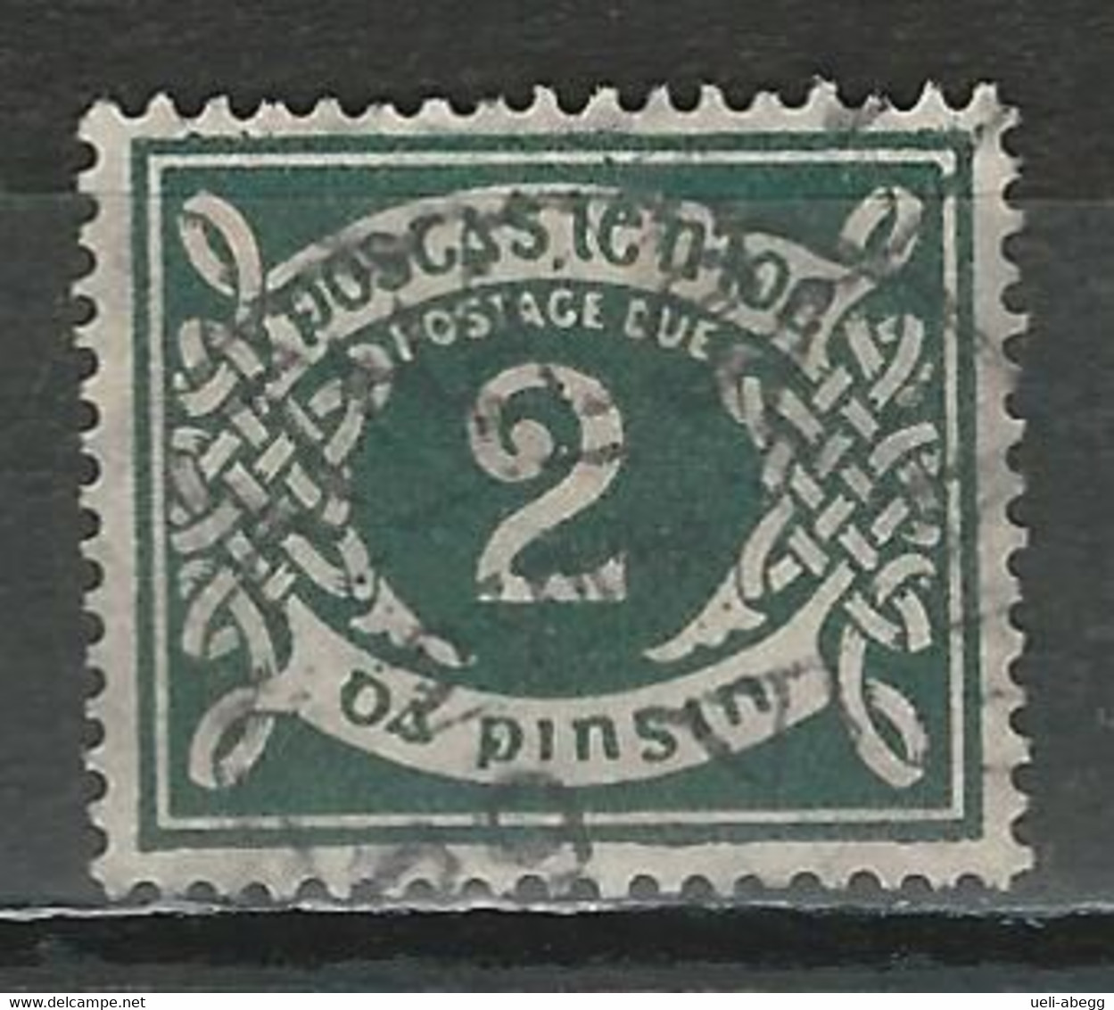 Ireland SG D3, Mi P3 O - Postage Due