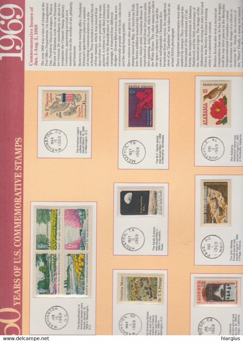 USA-Collection Of MNH, Period 1969-1988- - Années Complètes