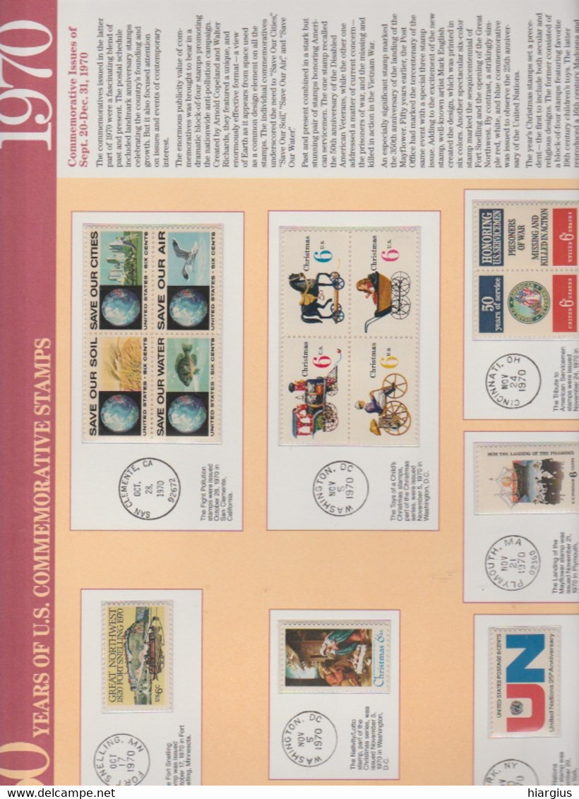 USA-Collection Of MNH, Period 1969-1988- - Años Completos