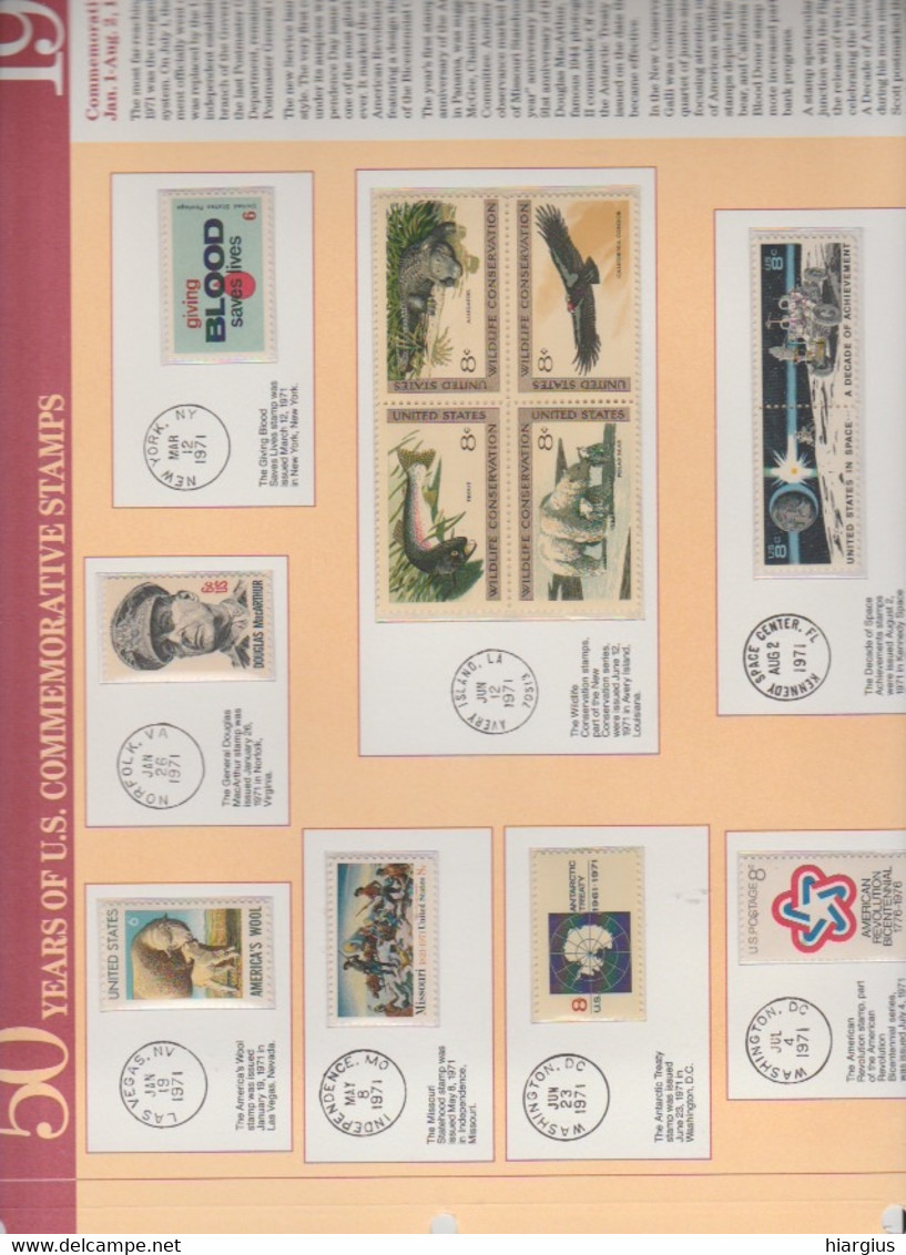 USA-Collection Of MNH, Period 1969-1988- - Années Complètes