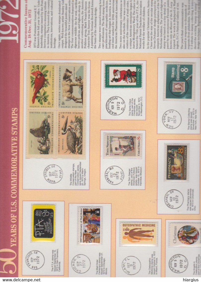 USA-Collection of MNH, period 1969-1988-