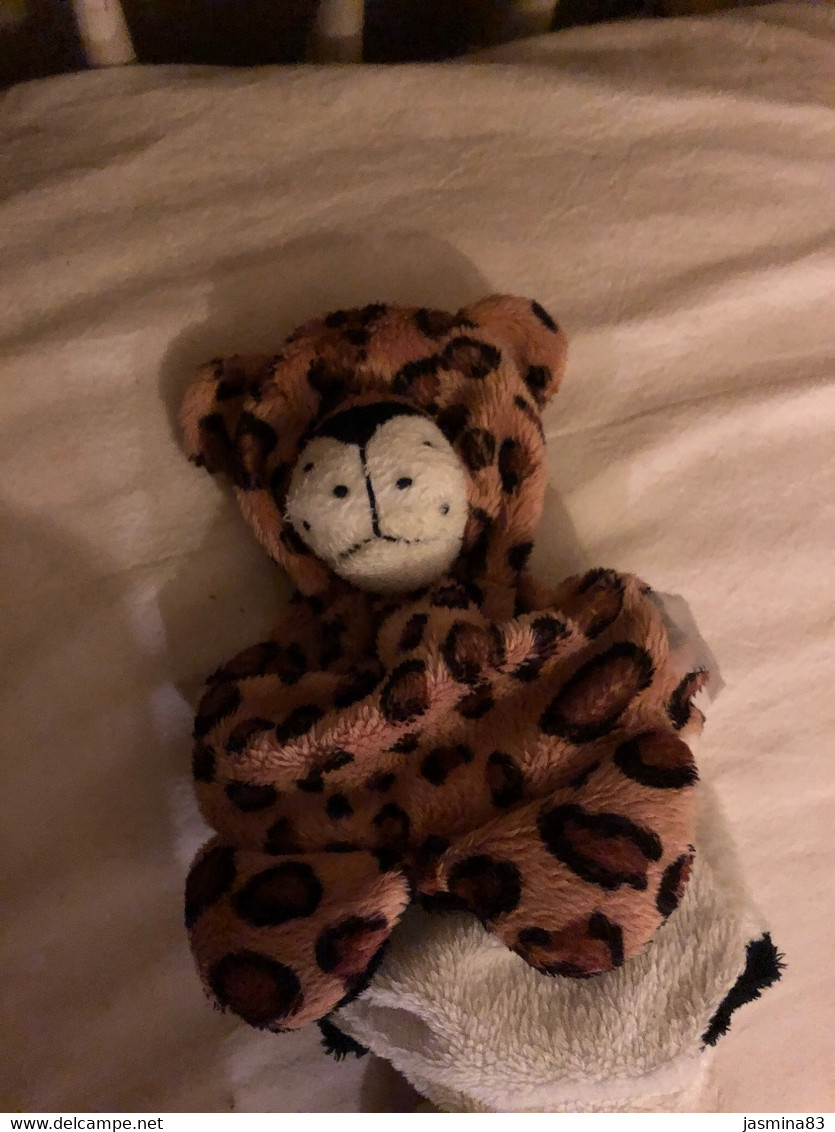 Drôle De Peluche Tigre Et Ourson En Même Temps - Peluches