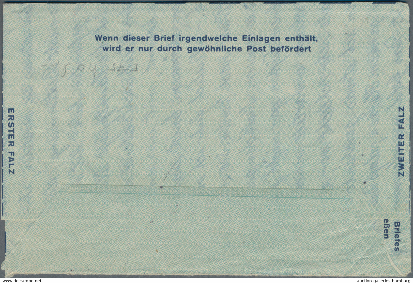 Berlin - Ganzsachen: 1949, Zwei Bedarfs- Und Portogerecht Verwendete Ganzsachenluftpostbriefe Mit We - Otros & Sin Clasificación