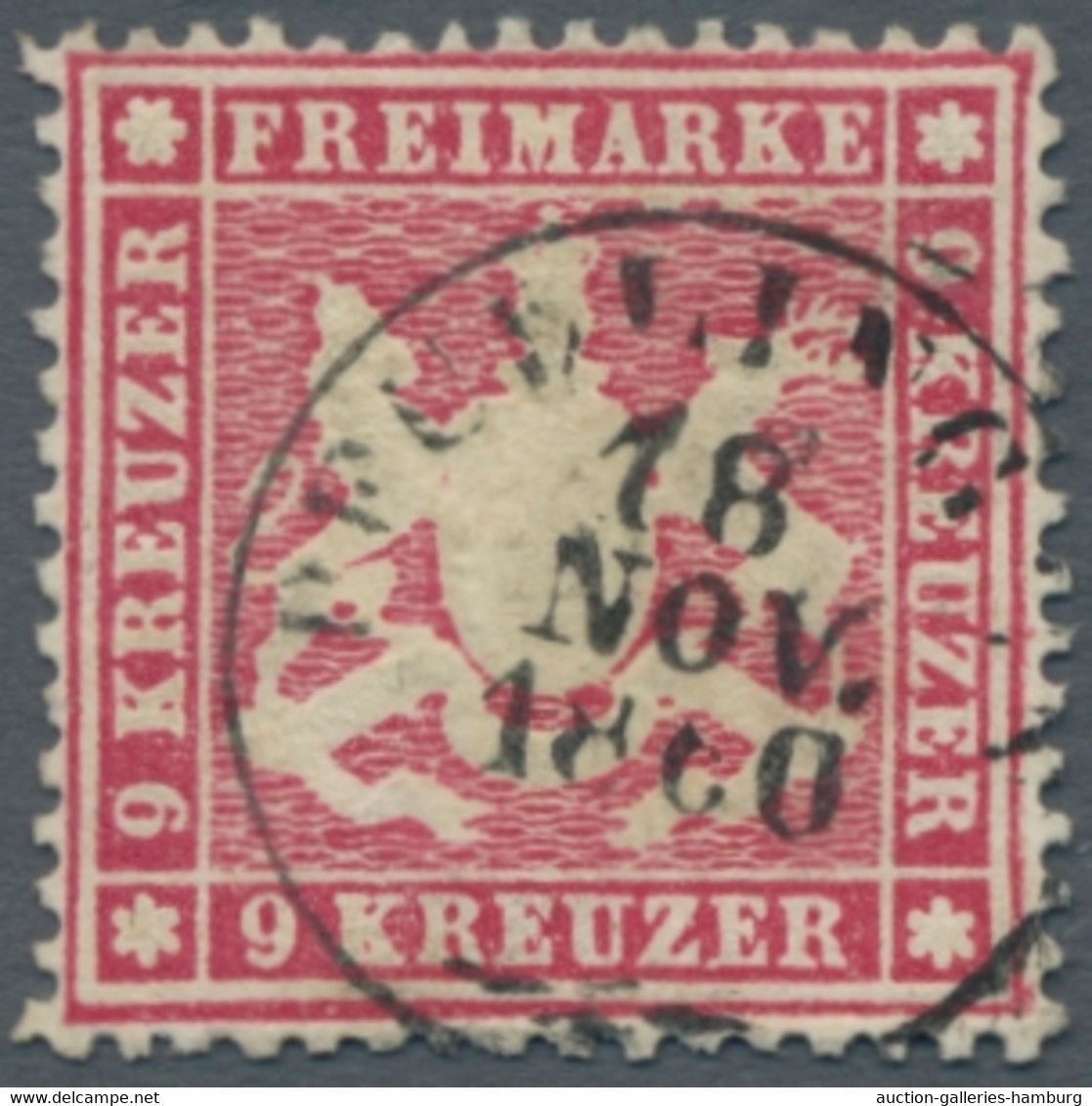 Altdeutschland: 1850-1911, 40 Ehemalige Lose Eines Norddeutschen Auktionshauses Der Gebiete Baden, B - Collections