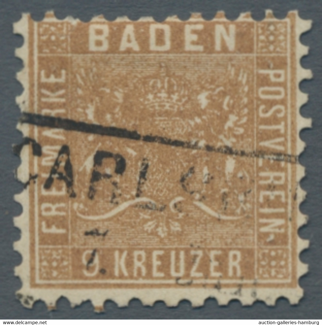 Altdeutschland: 1850-1911, 40 ehemalige Lose eines norddeutschen Auktionshauses der Gebiete Baden, B