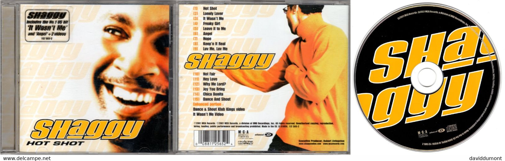 SHAGGY - Hot Shot - CD - Rap En Hip Hop