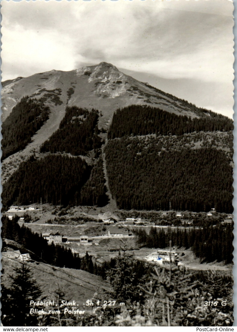 6528 - Steiermark - Präbichl , Blick Zum Polster - Gelaufen 1968 - Vordernberg