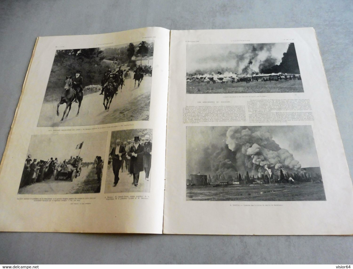 L'ILLUSTRATION 16 SEPTEMBRE 1905- TREMBLEMENT DE TERRE EN CALABRE -SHAH DE PERSE-SHAKESPEARE AU JAPON – DINARD-CAUCASE - L'Illustration