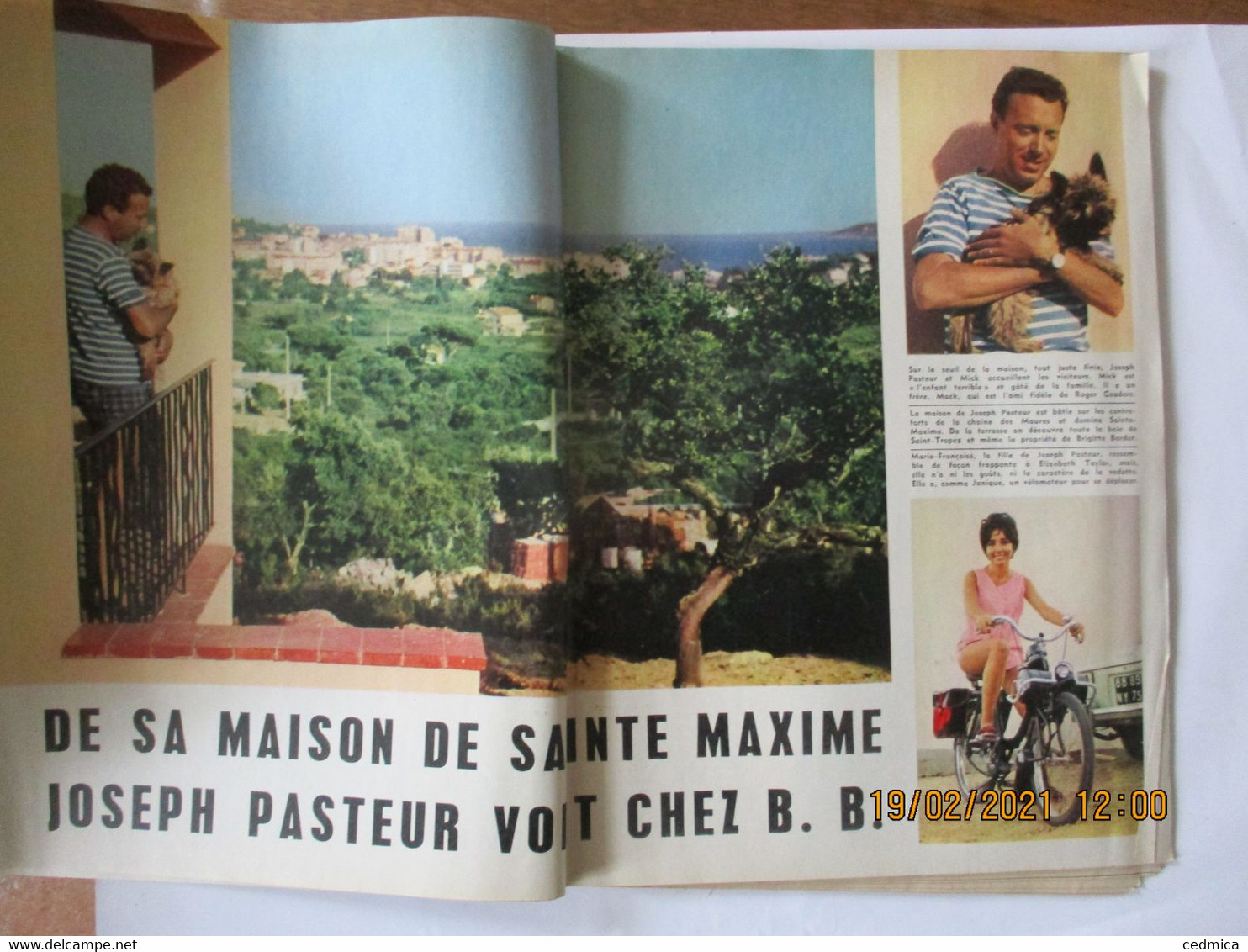 TELE MAGAZINE N°414 DU 28 SEPTEMBRE AU 4 OCTOBRE 1963 STEVE MAC QUEEN,JOSEPH PASTEUR,NOUNOURS RENDRA VISITE A PIMPRENELL