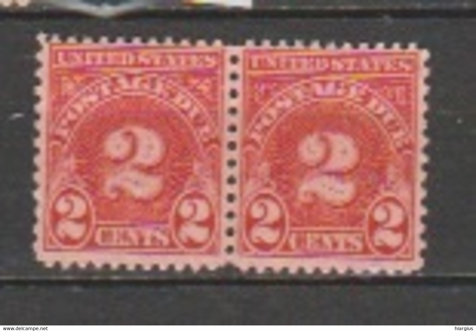 USA - Scott # J 71-MNH -Horizontal Pair. - Portomarken