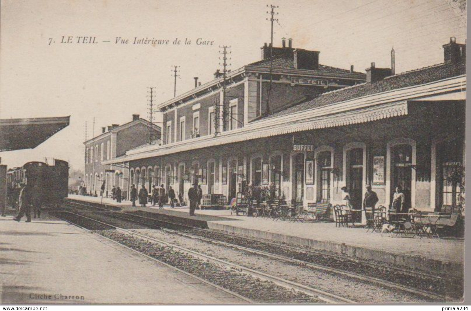 LE TEIL  - LA GARE - Le Teil