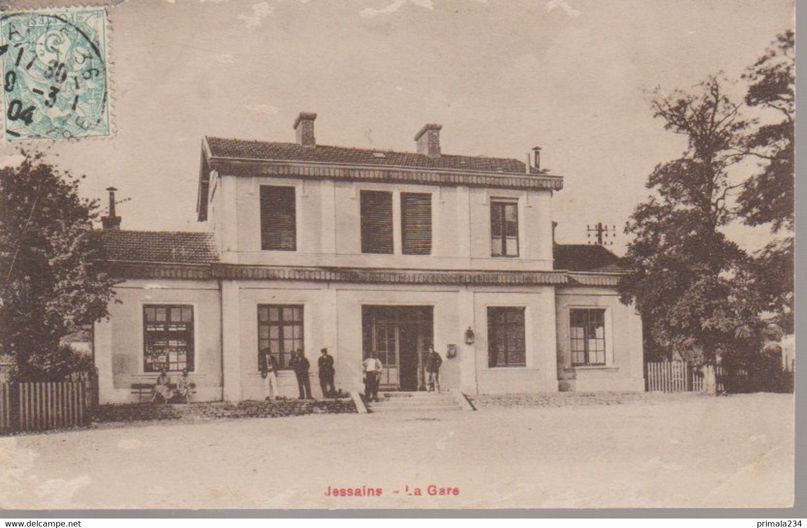 JESSAINS  - LA GARE - Ervy-le-Chatel