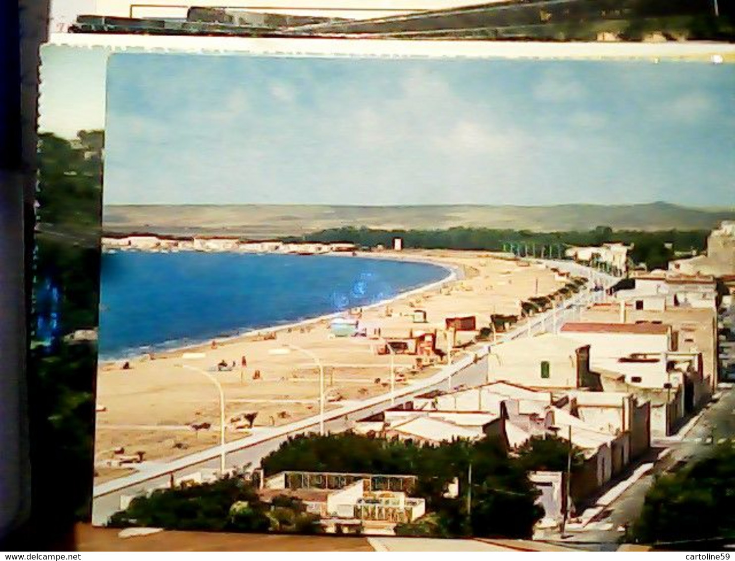 MARINA Di TORRE GRANDE CA  Lungomare Eleonora D'Arborea  SPIAGGIA VB1979  HZ4743 - Cagliari