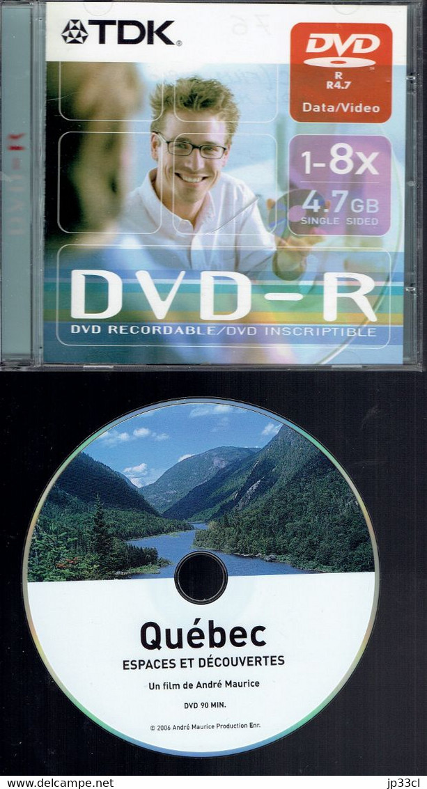 DVD De 90 Minutes Présentant Le Québec (un Film De André Maurice) Voir Scan Du Sommaire - Documentary