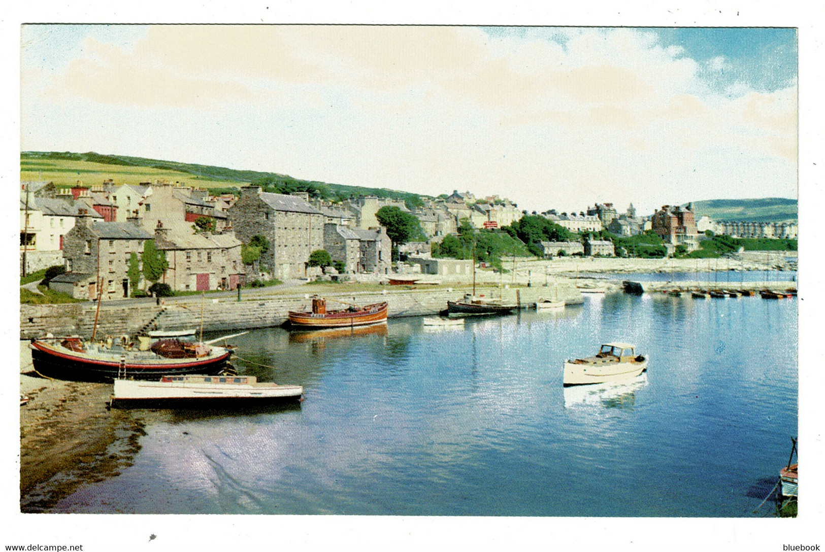 Ref 1470 - Postcard - The Harbour Port St Mary - Isle Of Man - Isle Of Man