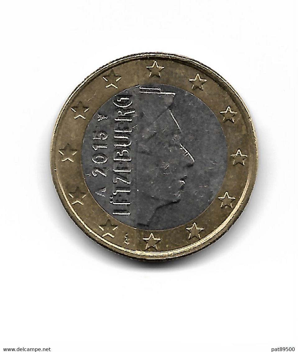 EURO / LUXEMBOURG 2015 1 Euro De Circulation / Usage Courant - Luxembourg