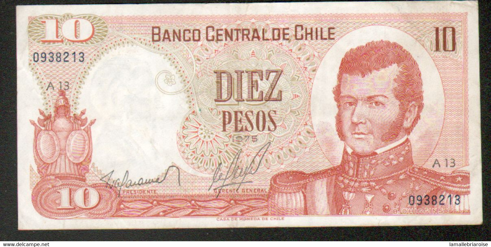 Chili, Billet De 10 Pesos - Chile