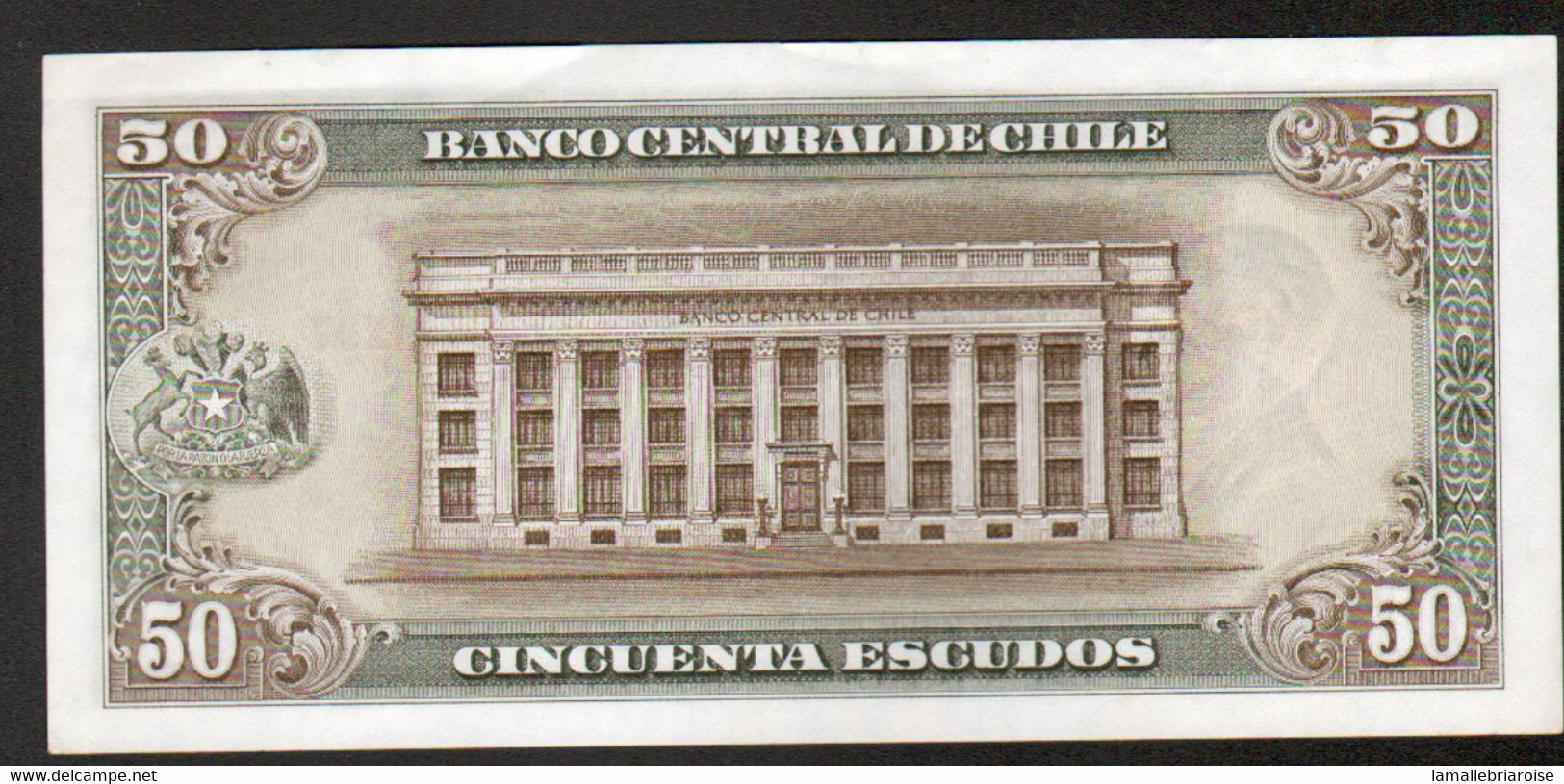 Chili, Billet De 50 Pesos - Chile