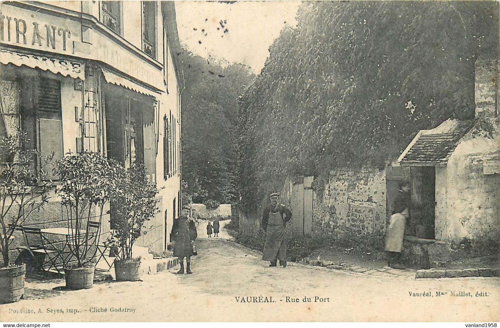 VAUREAL - Rue Du Port - Vauréal