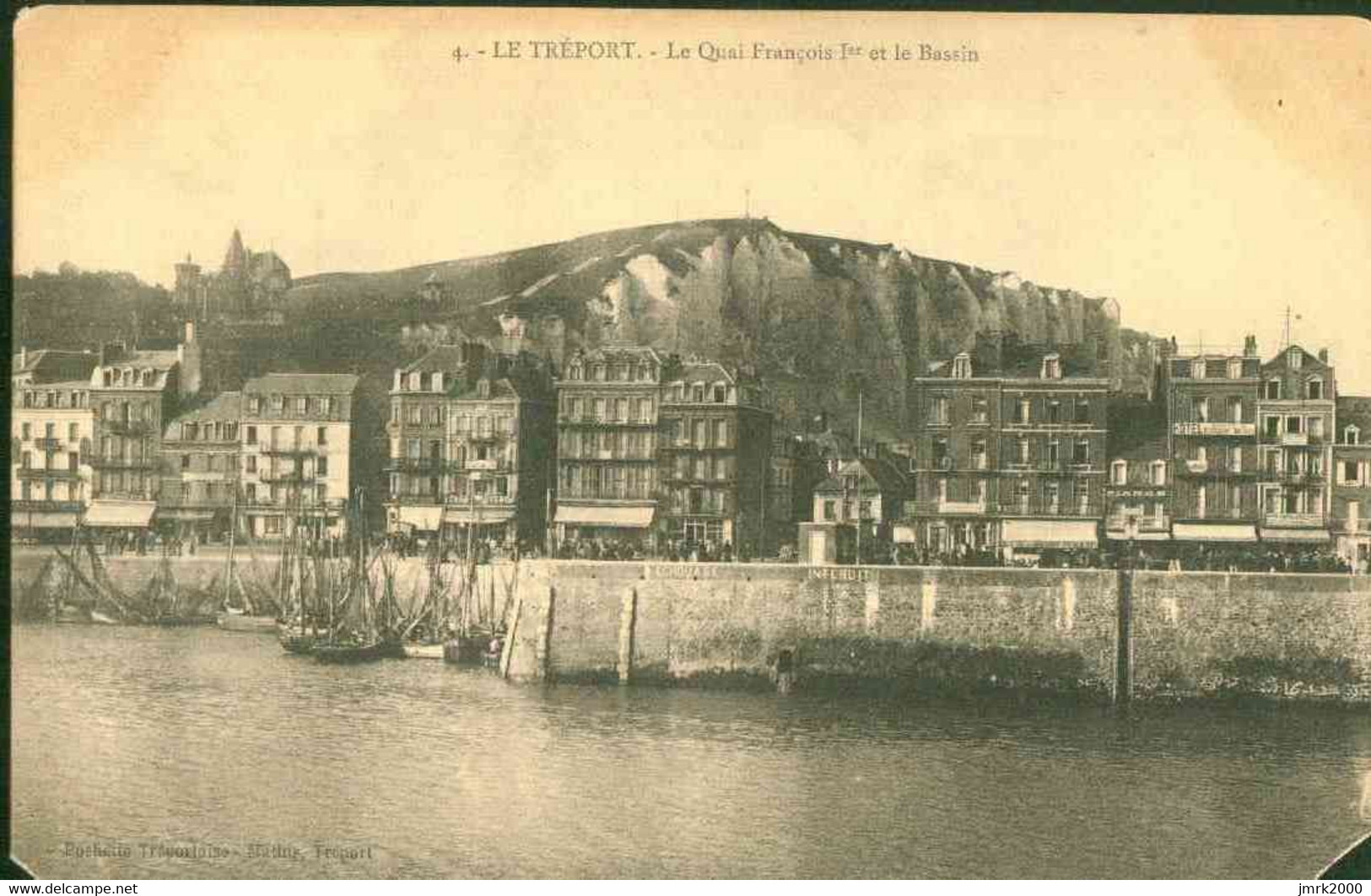 Le Treport - Le Quai Francois Et Le Bassin - Le Treport