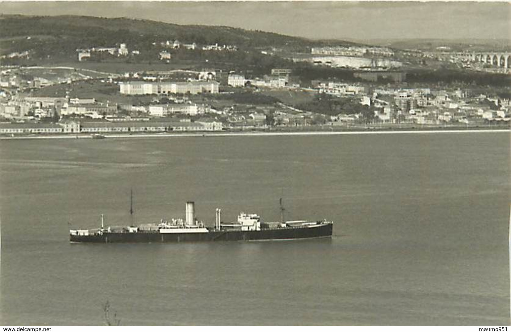 916 PHOTO BATEAU DE COMMERCE DE 1925.  LE TONGARIRO  - CATEGORIE  9878T -  PREFIXE T.S.S - FORMAT C.P.A - Schiffe