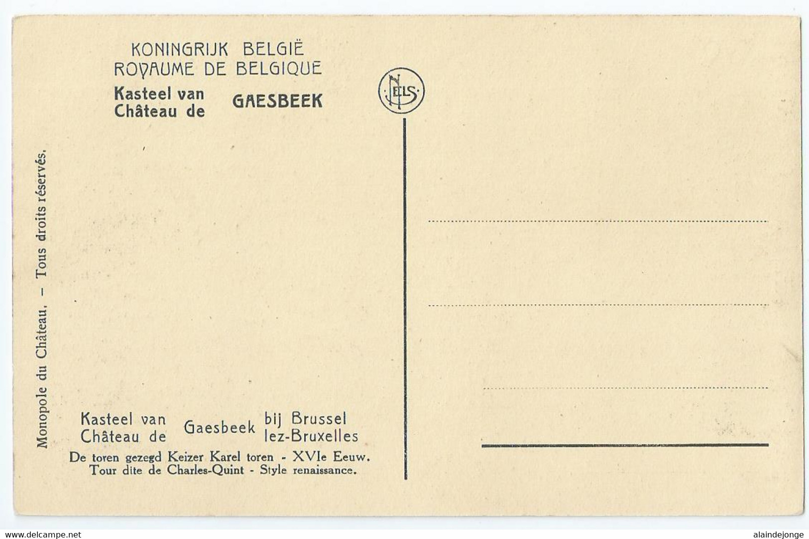 Gaasbeek - Gaesbeek - Kasteel Van Gaesbeek - Lennik
