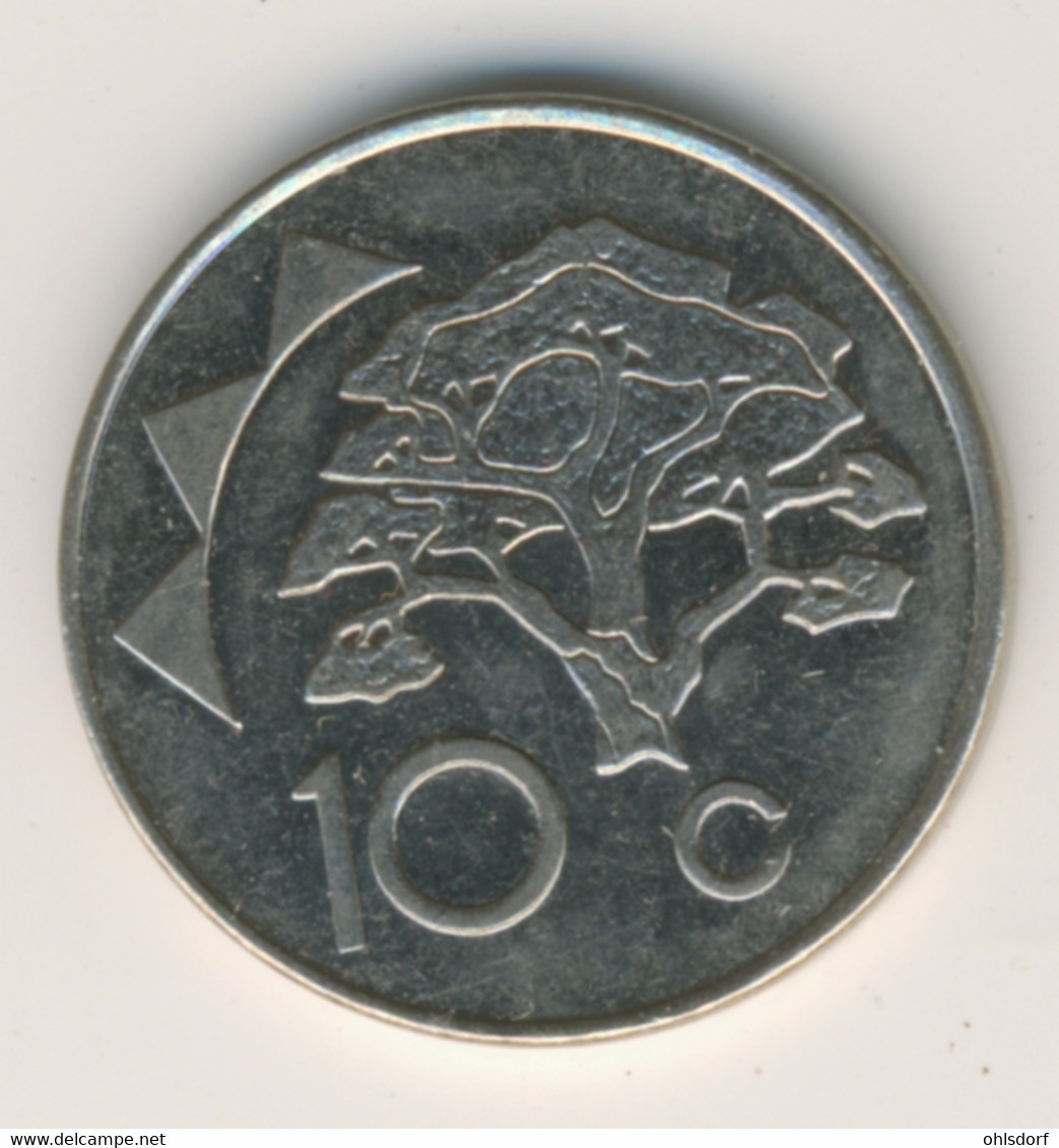 NAMIBIA 1998: 10 Cents, KM 2 - Namibie