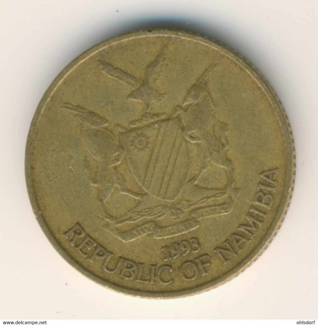 NAMIBIA 1993: 1 Dollar, KM 4 - Namibia