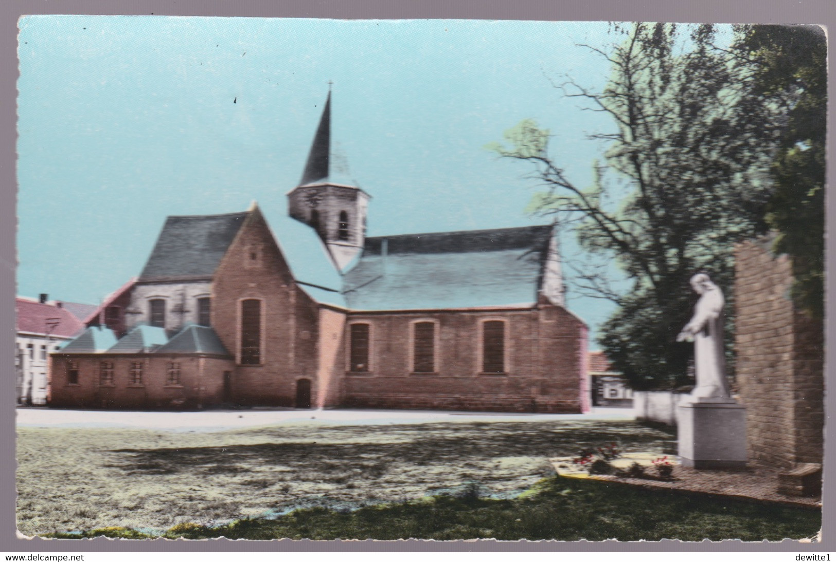 KALKEN  Kerk Van De. H.Denijs.  Zie Scan. Fotokaart - Laarne