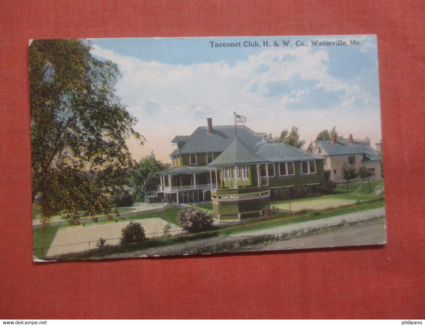 Tacconet Club  H & W Co. Waterville  Maine >       Ref 4699 - Portland