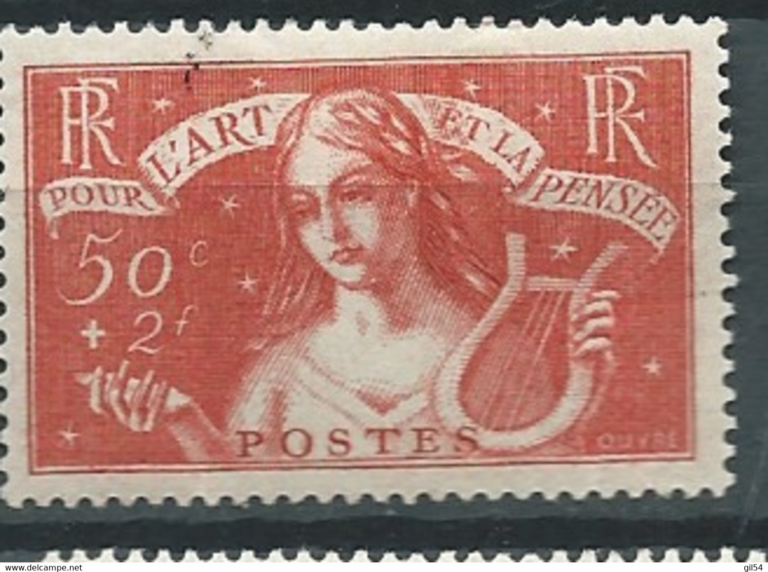 France Yvert N° 308 *  Trace De Charniere  - AA 17421 - Unused Stamps