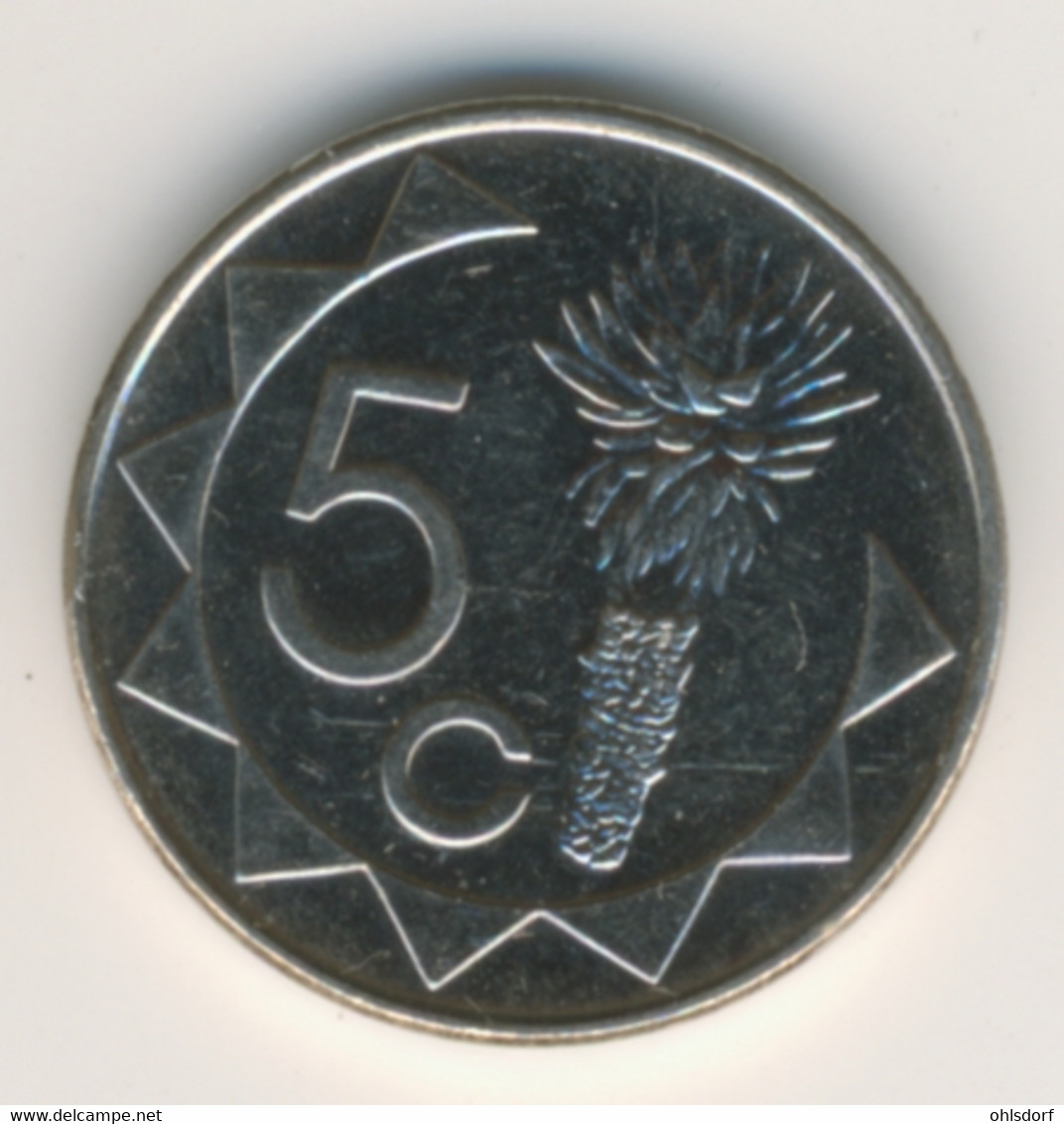 NAMIBIA 2012: 5 Cents, KM 1 - Namibia