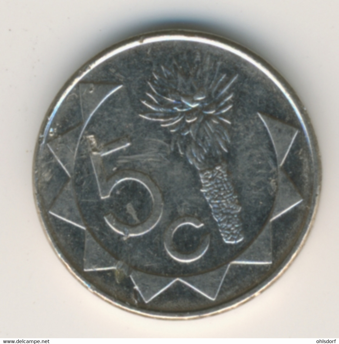 NAMIBIA 2012: 5 Cents, KM 1 - Namibia