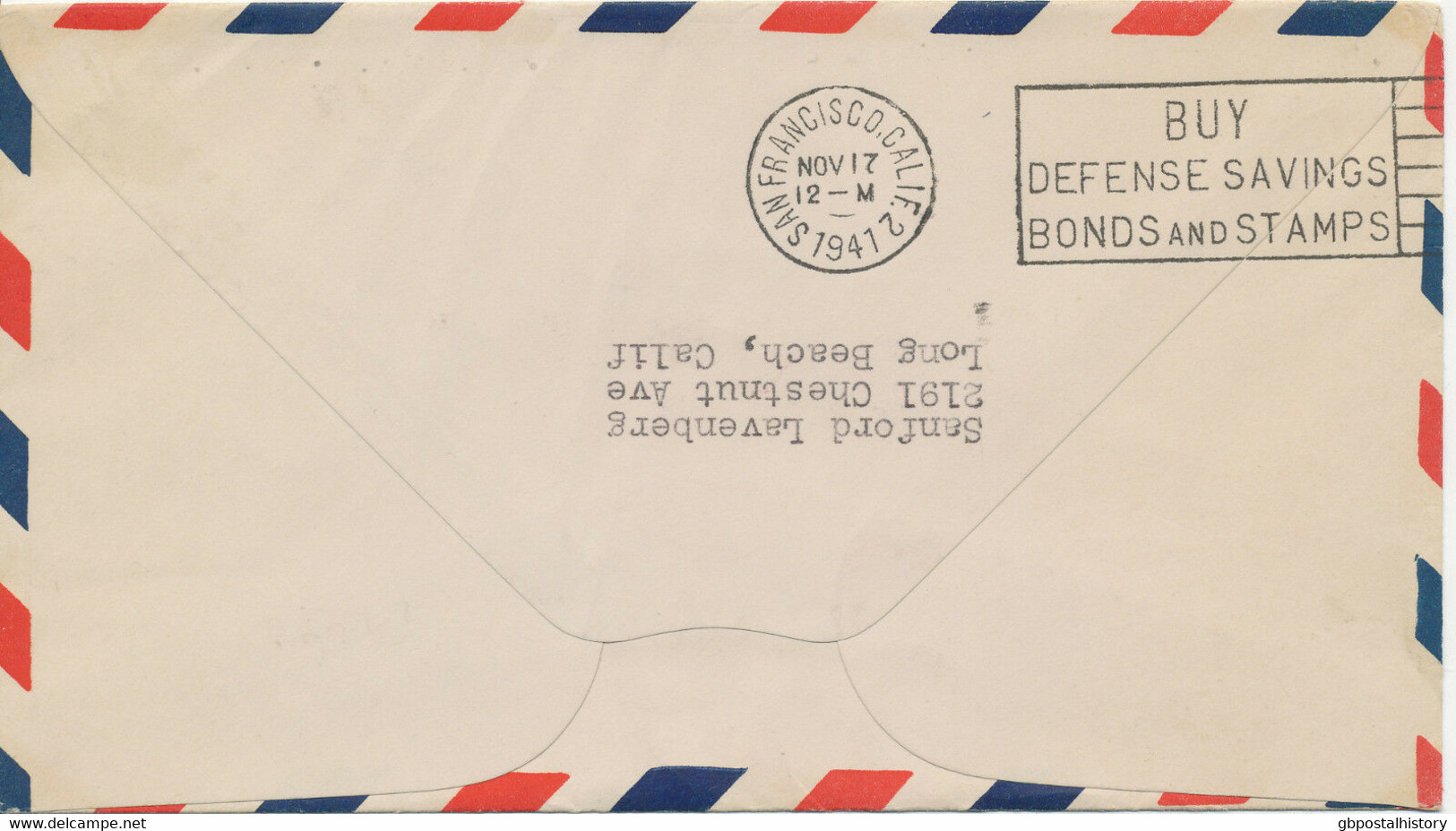 FIJI 1941 George VI 1Sh 5d (pair) Multiple Postage On Superb First Flight First Transpacific Air Mail SUVA, FIJI - U.S.A - Fidji (1970-...)