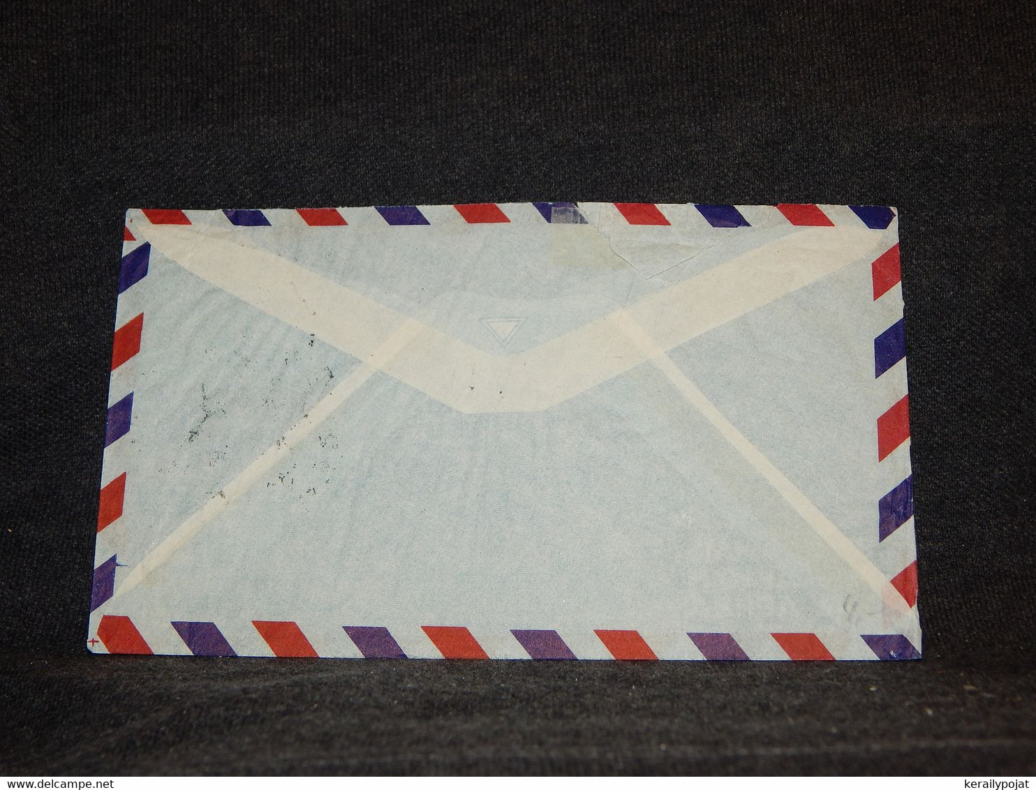 Hong Kong 1953 Air Mail Cover To Germany__(1431) - Brieven En Documenten