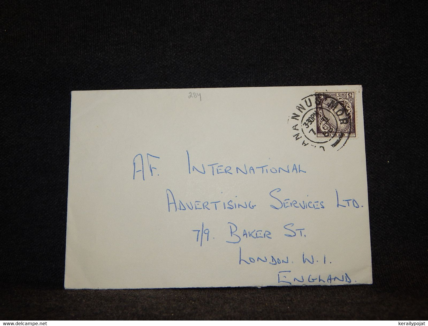 Ireland 1950's Cover To UK__(284) - Lettres & Documents