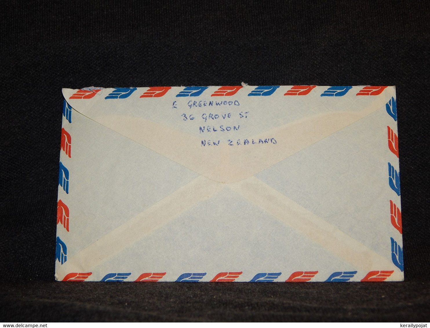 New Zealand 1950's Air Mail Cover To Germany__(1345) - Corréo Aéreo