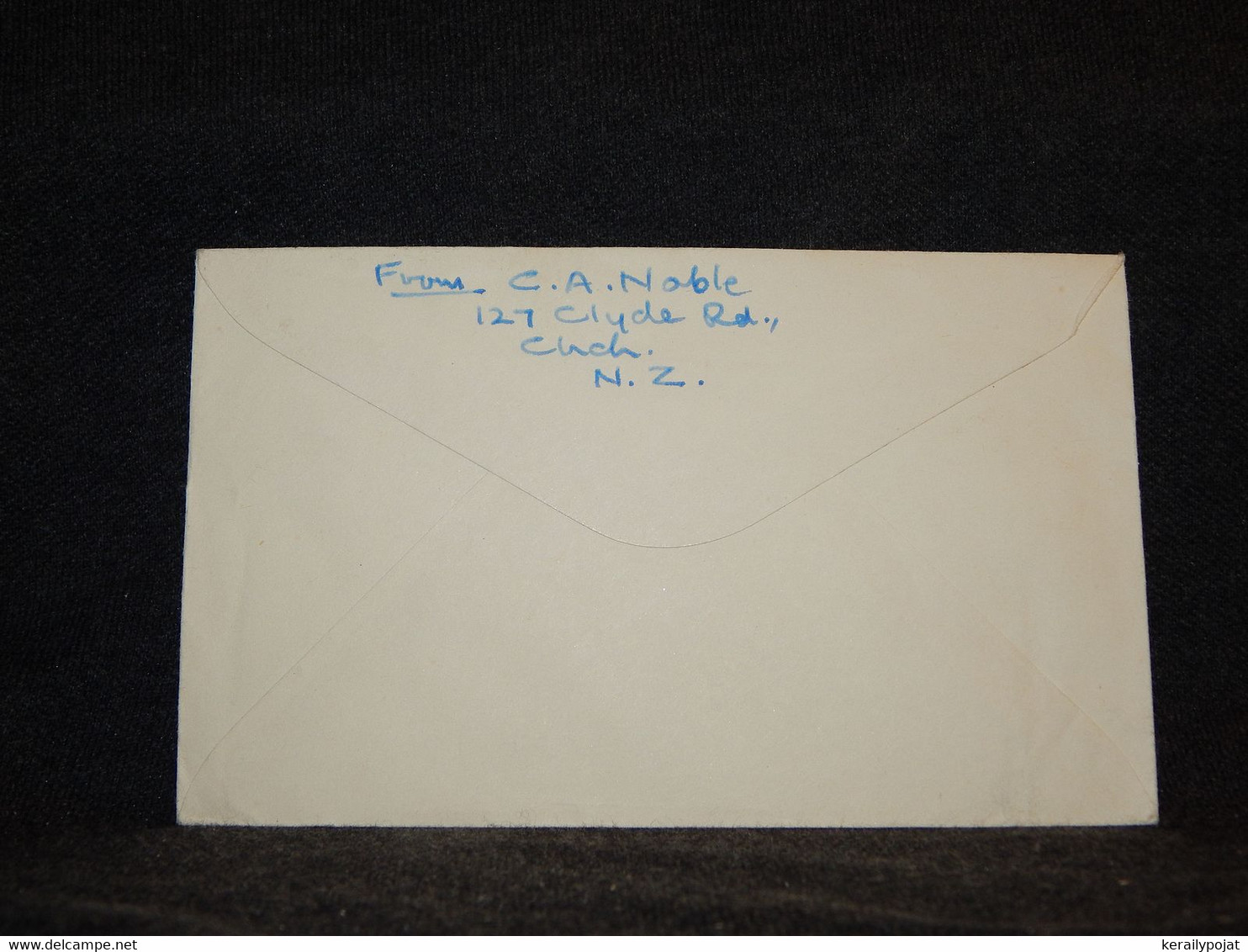 New Zealand 1955 Cover To France__(1328) - Cartas & Documentos