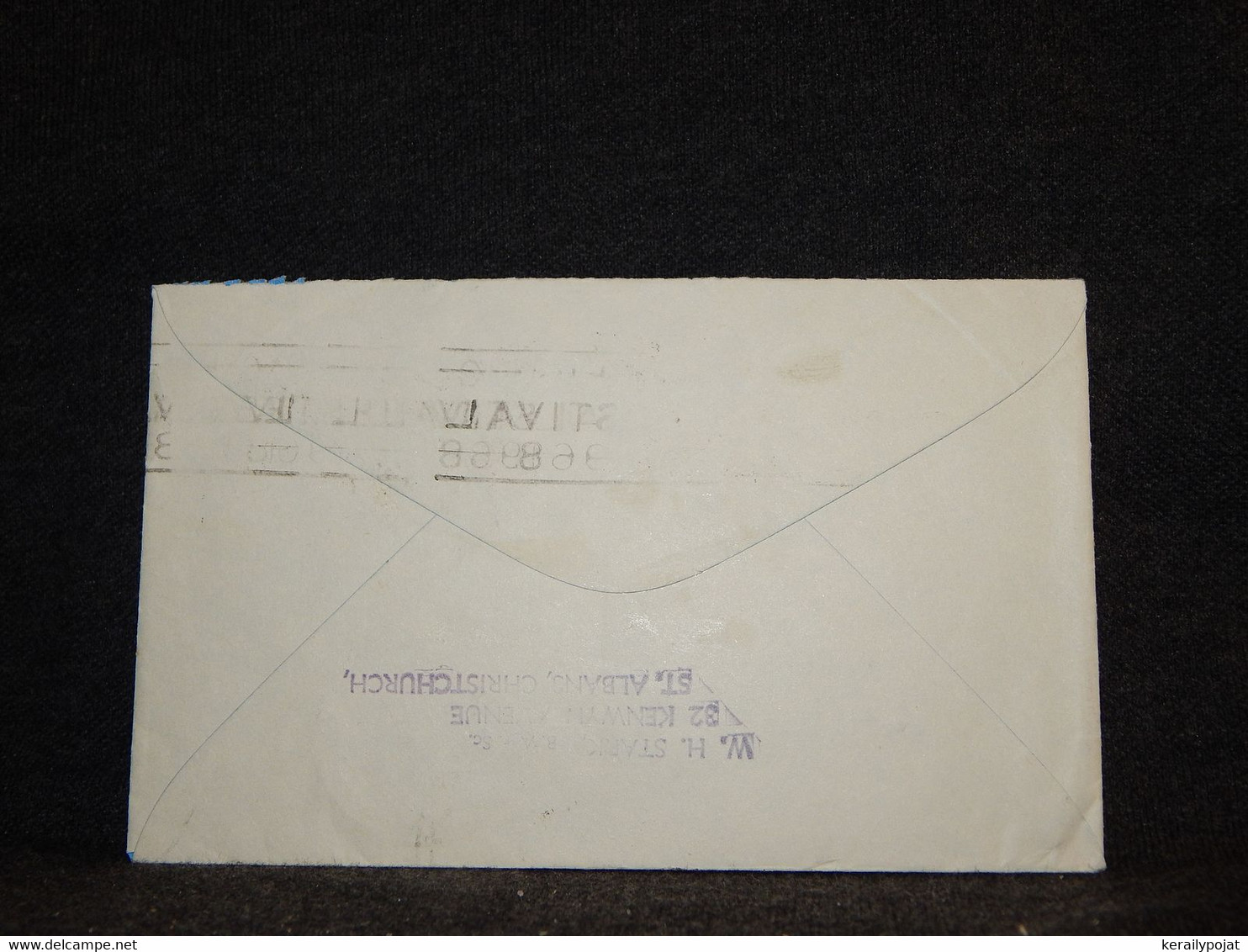 New Zealand 1967 Christchurch Air Mail Cover To Germany__(147) - Airmail