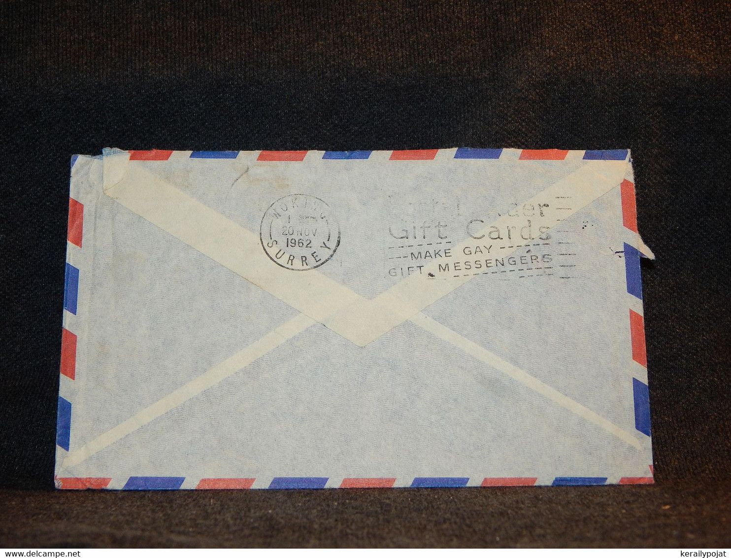 Rhodesia & Nyasaland 1962 Salisbury Air Mail Cover To Uk__(2739) - Rhodesien & Nyasaland (1954-1963)