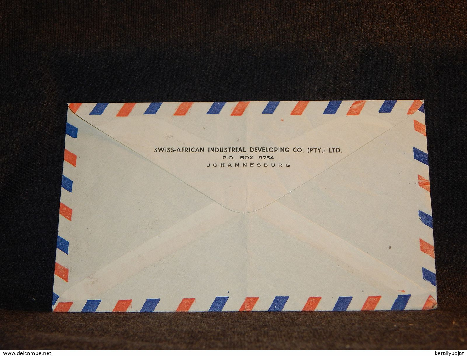 South Africa 1951 Johannesburg Air Mail Cover To Switzerland__(1746) - Luchtpost