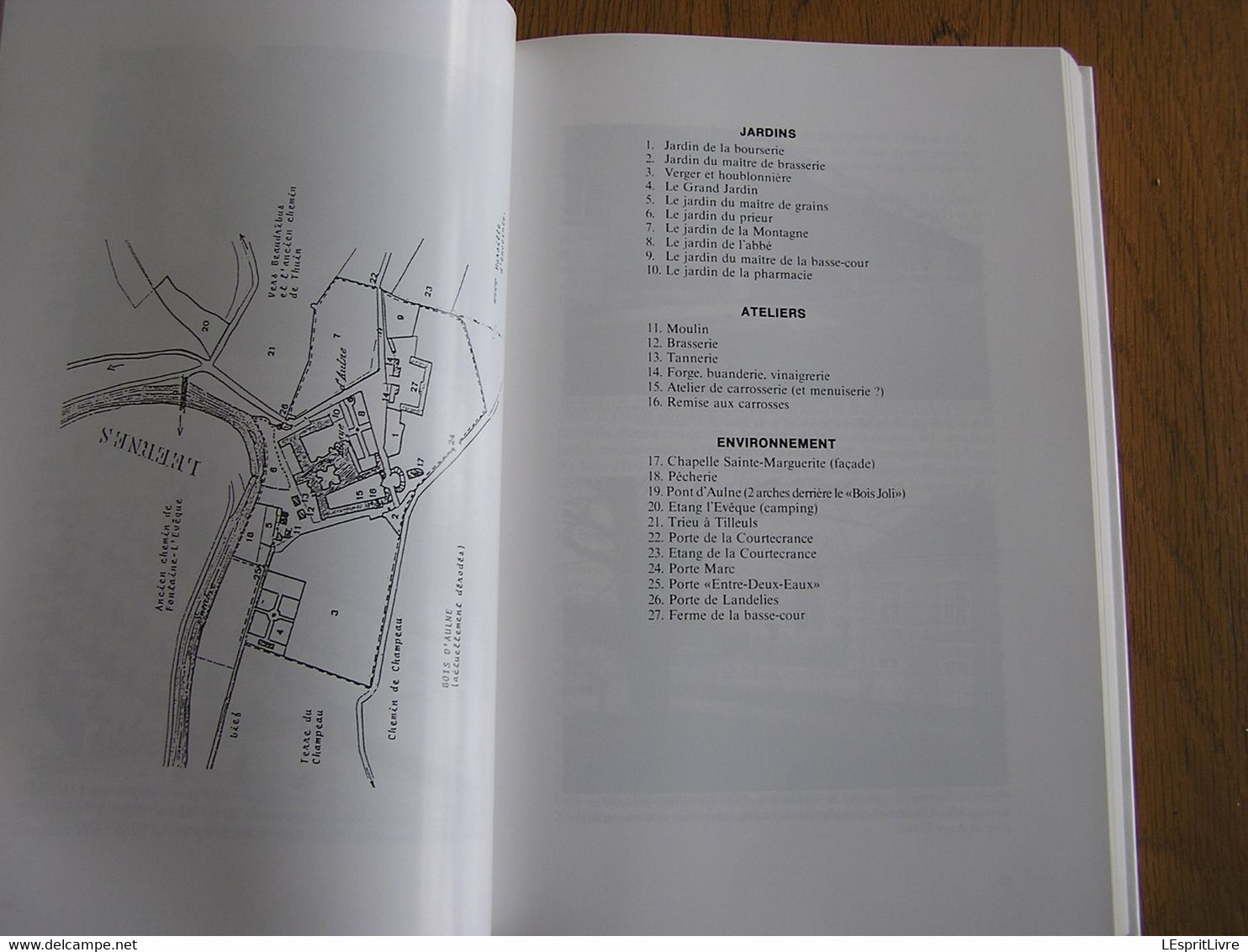 LA TUMULTUEUSE HISTOIRE DE L ABBAYE D AULNE 1794 1994 Guy Lebrun Régionalisme Hainaut Gozée Région Montigny Landelies