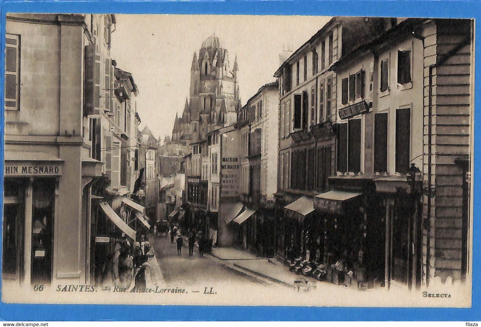 17 - Charente Maritime - Saintes - Rue Alsace Lorraine (N3377) - Saintes