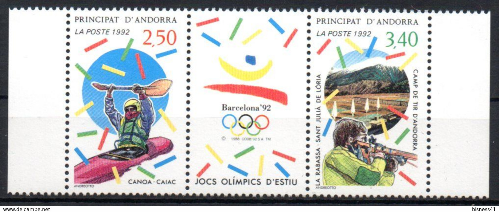 Andorre Français Andorra 1992 N° 419A  Neuf XX MNH Cote : 4,00 Euro - Neufs