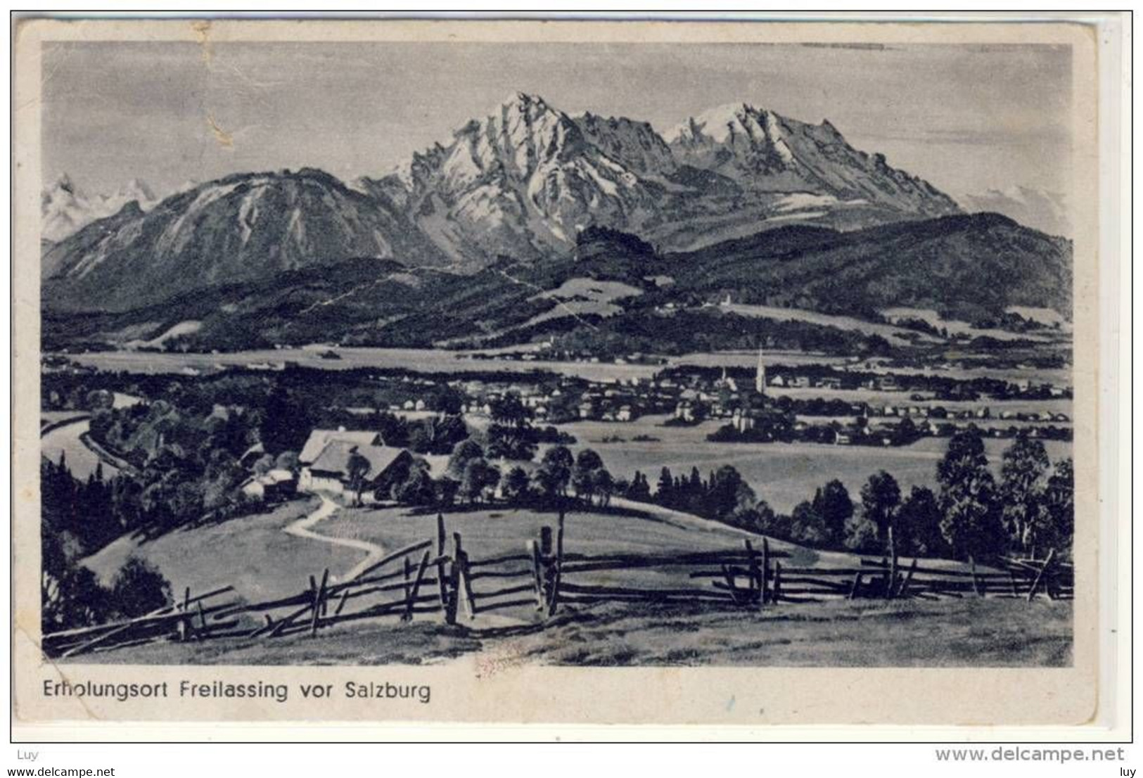 FREILASSING Vor Salzburg, Berchtesgadner Land, Oberbayern,  Gel. - Freilassing