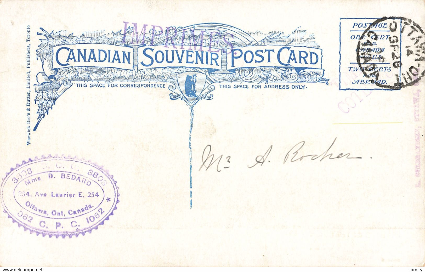 Canada Yukon Eskimos In Their Kayaks Esquimaux Kayak Cpa Carte Ancienne  + Timbre Cachet 1906 , Inuit Inuits - Yukon